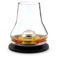 PEUGEOT Esprit Club 2 db whisky kóstoló pohár, 4 db hűtőalap - Pohár
