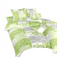 Dadka cotton Bluemoon green 140 × 200, 70 × 90 cm - Bed Linen