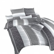 Dadka crepe Bruno grey 140 × 200, 70 × 90 cm - Bed Linen