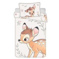 Jerry Fabrics Bambi Beige baby 100 × 135, 40 × 60 cm - Bed Linen