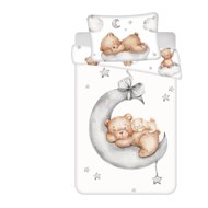 Jerry Fabrics Teddy Bear Ribbon baby 100 × 135, 40 × 60 cm - Bed Linen