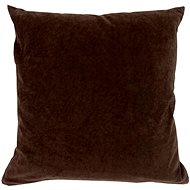 4sleep Decorative cover Suedine 40 × 40 cm -1021 Dark brown - Pillowcase