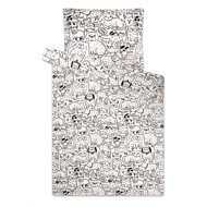 Svitap sleepwell microflannel Cats and Dogs 140 × 200, 70 × 90 cm - Bed Linen