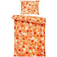 IMPAR Bed linen Pizza, 140 × 200 cm + 90 ×70 cm - Bed Linen
