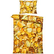IMPAR Bedding Potato chips, 140 × 200 cm + 90 ×70 cm - Bed Linen
