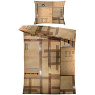 IMPAR Bed linen Cardboard, 140 × 200 cm + 90 ×70 cm - Bed Linen