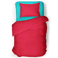 IMPAR Bed linen Red neon, 140 × 200 cm + 90 ×70 cm - Bed Linen