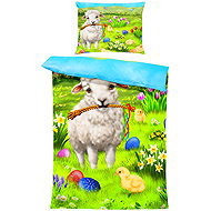 IMPAR Sheets Easter sheep, 140 × 200 cm + 90 ×70 cm - Bed Linen