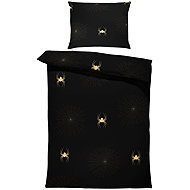 IMPAR Bed linen Spiderweb Gold, 140 × 200 cm + 90 ×70 cm - Bed Linen