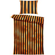 IMPAR Bedding Halloween stripes, 140 × 200 cm + 90 ×70 cm - Bed Linen