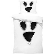 IMPAR Bed linen Ghost face, 140 × 200 cm + 90 ×70 cm - Bed Linen