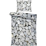 IMPAR Bed linen Grey stones, 140 × 200 cm + 90 ×70 cm - Bed Linen