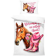 IMPAR Bedding The girl who loves horses, 140 × 200 cm + 90 ×70 cm - Bed Linen