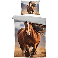 IMPAR Bedding Horse in the mountains, 140 × 200 cm + 90 ×70 cm - Bed Linen