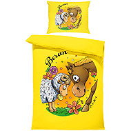 IMPAR Bed linen Horse signs, ram, 140 × 200 cm + 90 ×70 cm - Bed Linen