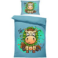 IMPAR Bed linen Horse signs, lion, 140 × 200 cm + 90 ×70 cm - Bed Linen