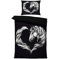IMPAR Linen included Horse heart white, 140 × 200 cm + 90 ×70 cm - Bed Linen