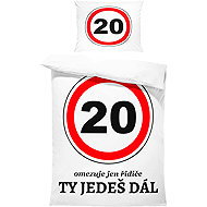 IMPAR Bedding You go on, 20 years, 140 × 200 cm + 90 ×70 cm - Bed Linen