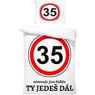 IMPAR Bedding You go on, 35 years, 140 × 200 cm + 90 ×70 cm - Bed Linen