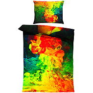 IMPAR Linen included colourful abstraction 2 -, 140 × 200 cm + 90 ×70 cm - Bed Linen