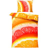 IMPAR Linen Sliced fruit, 140 × 200 cm + 90 ×70 cm - Bed Linen