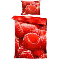 IMPAR Bed linen Raspberry, 140 × 200 cm + 90 ×70 cm - Bed Linen