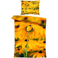 IMPAR Bed linen Yellow flowers in the field, 140 × 200 cm + 90 ×70 cm - Bed Linen