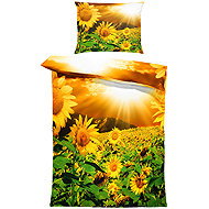 IMPAR Linen Sunflower field, 140 × 200 cm + 90 ×70 cm - Bed Linen