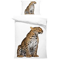 IMPAR Bedding Sitting cheetah, 140 × 200 cm + 90 ×70 cm - Bed Linen