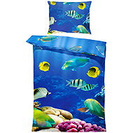 IMPAR Bed linen Sea fish, 140 × 200 cm + 90 ×70 cm - Bed Linen