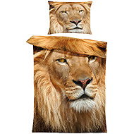 IMPAR Bed linen Lion's eye view, 140 × 200 cm + 90 ×70 cm - Bed Linen