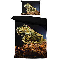 IMPAR Linen Iguana, 140 × 200 cm + 90 ×70 cm - Bed Linen