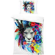IMPAR Bed linen Lion art, 140 × 200 cm + 90 ×70 cm - Bed Linen