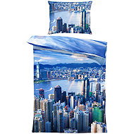 IMPAR Bed linen City, 140 × 200 cm + 90 ×70 cm - Bed Linen
