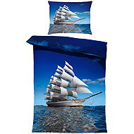 IMPAR Bed linen Ship, 140 × 200 cm + 90 ×70 cm - Bed Linen