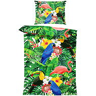 IMPAR Bed linen Tropical, 140 × 200 cm + 90 ×70 cm - Bed Linen