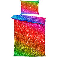 IMPAR Bed linen Glitter, 140 × 200 cm + 90 ×70 cm - Bed Linen