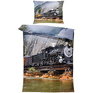 IMPAR Bedding Locomotive, 140 × 200 cm + 90 ×70 cm - Bed Linen