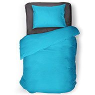 IMPAR Linen Blue, 140 × 200 cm + 90 ×70 cm - Bed Linen