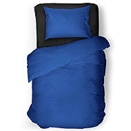 IMPAR Linen Navy blue, 140 × 200 cm + 90 ×70 cm - Bed Linen