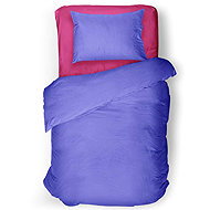 IMPAR Linen Blue steel, 140 × 200 cm + 90 ×70 cm - Bed Linen