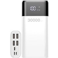 MG WPB-001 30000mAh, 4 × USB 2A, bílý - Powerbanka