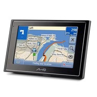 MIO Moov 300e GPS(SiRFstarIII with InstantFixII), LCD 4,3", MMC+SD, podrobné mapy ČR + 13 států vých - -
