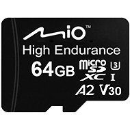 Mio 64 GB microSDXC, V30, U3, A2 - Memory Card