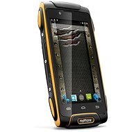 MyPhone Hammer Axe orange and black Dual SIM - Mobiltelefon