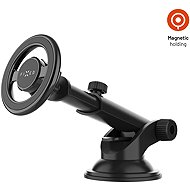 FIXED MagMount XL with suction cup on glass or dashboard with MagSafe support black - Phone holder
