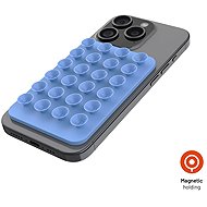 FIXED MagMate with suction cups and MagSafe support blue - Phone holder