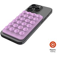 FIXED MagMate with suction cups and MagSafe support pink - Phone holder