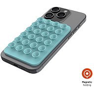 FIXED MagMate with suction cups and MagSafe support turquoise - Phone holder