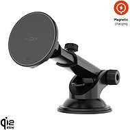 FIXED MagRound3 XL for Glass or Dashboard, MagSafe Support, 25W, Qi2.2, Black - Phone holder